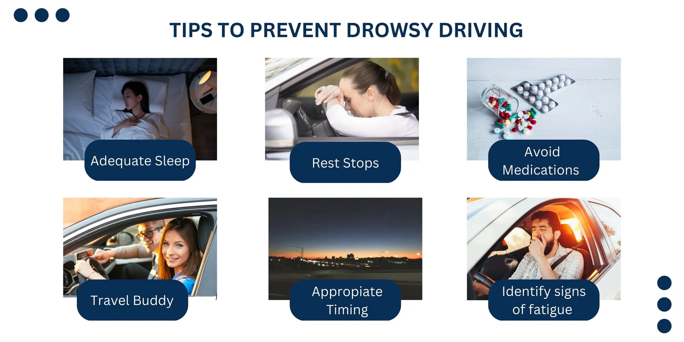 Tips to Prevent Drowsy Driving