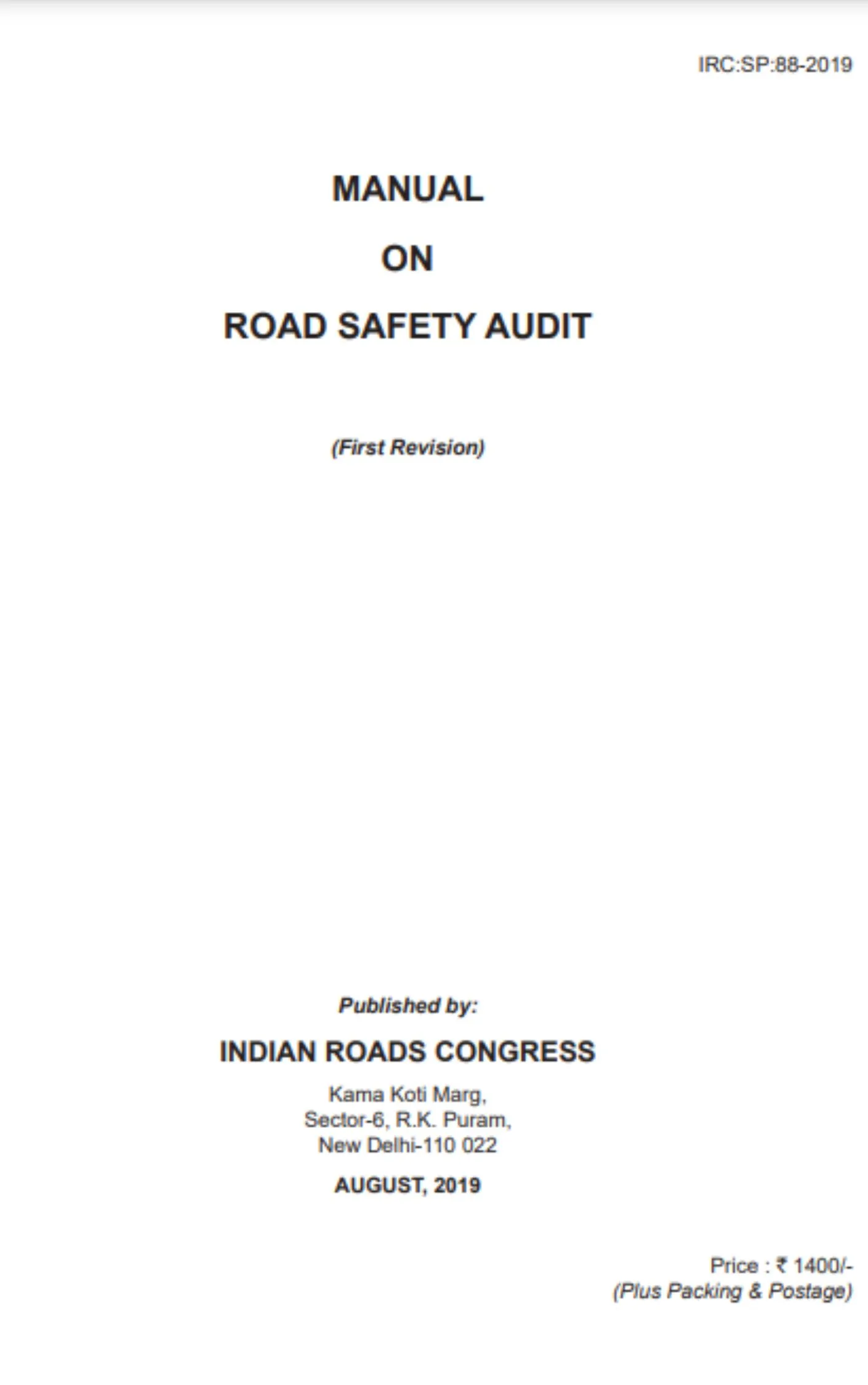 Road Safety Book | SafetyConnect